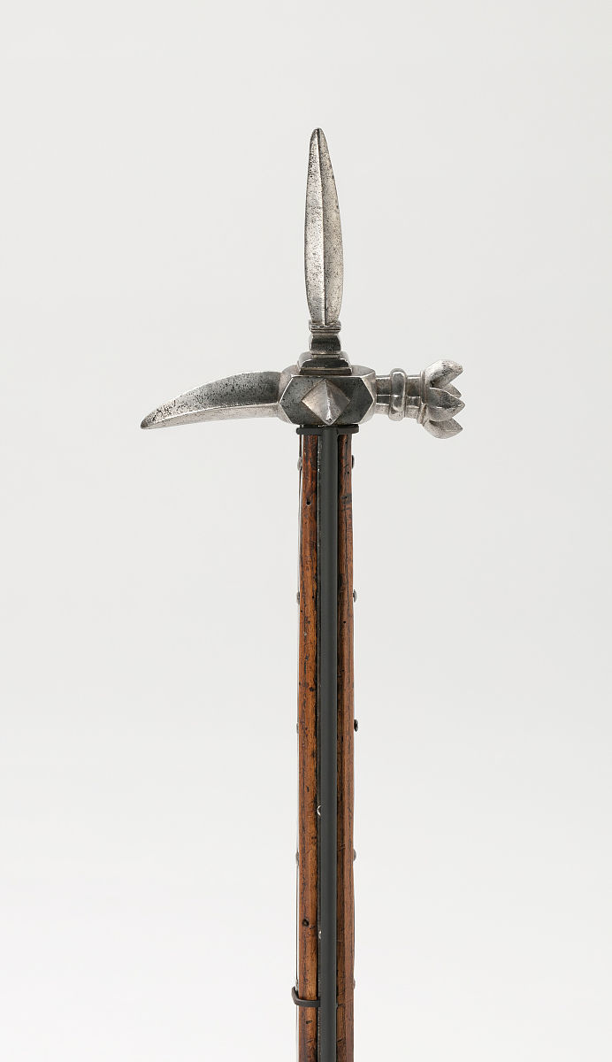 poleax, western europe, c.1470c.1520. artist unknown. (photo by 