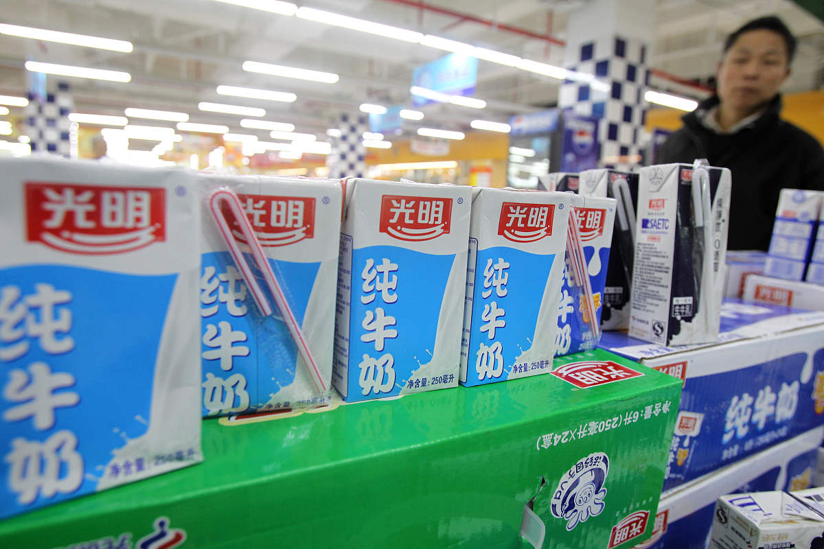 光明牛奶有哪些品种，