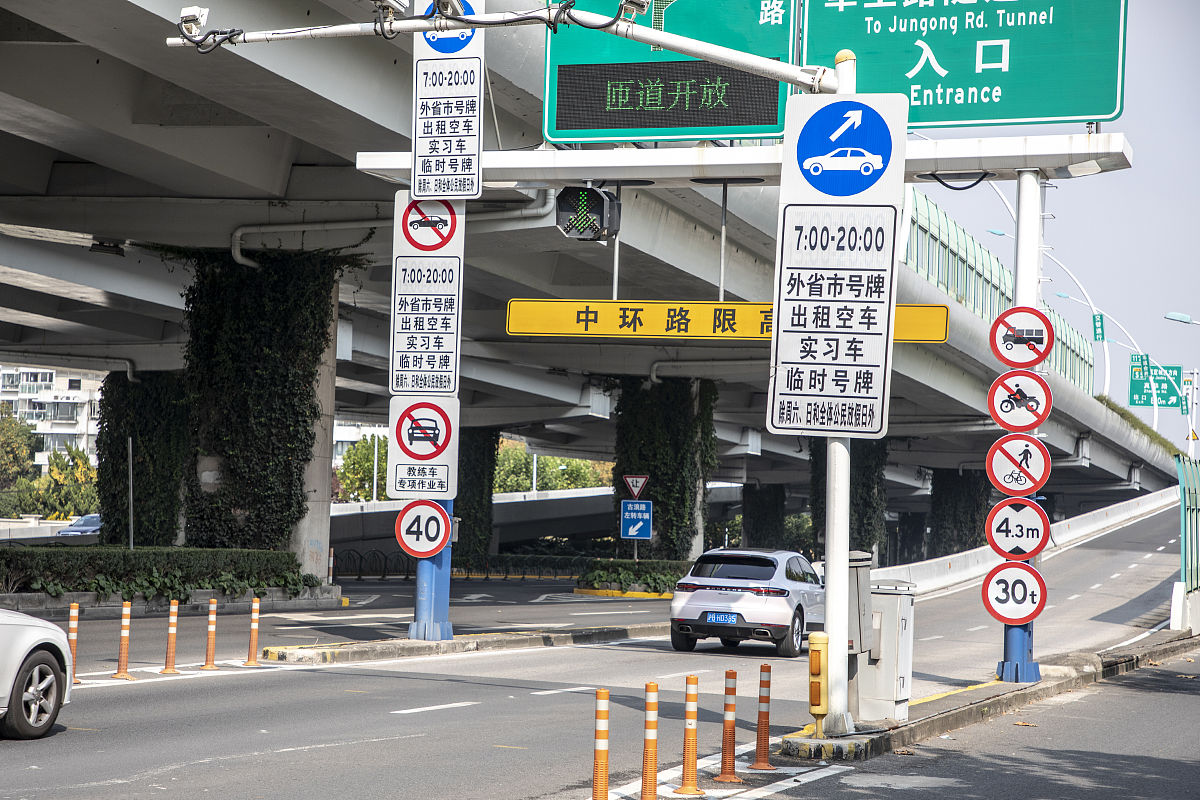 上海2023外地车限行时间最新消息