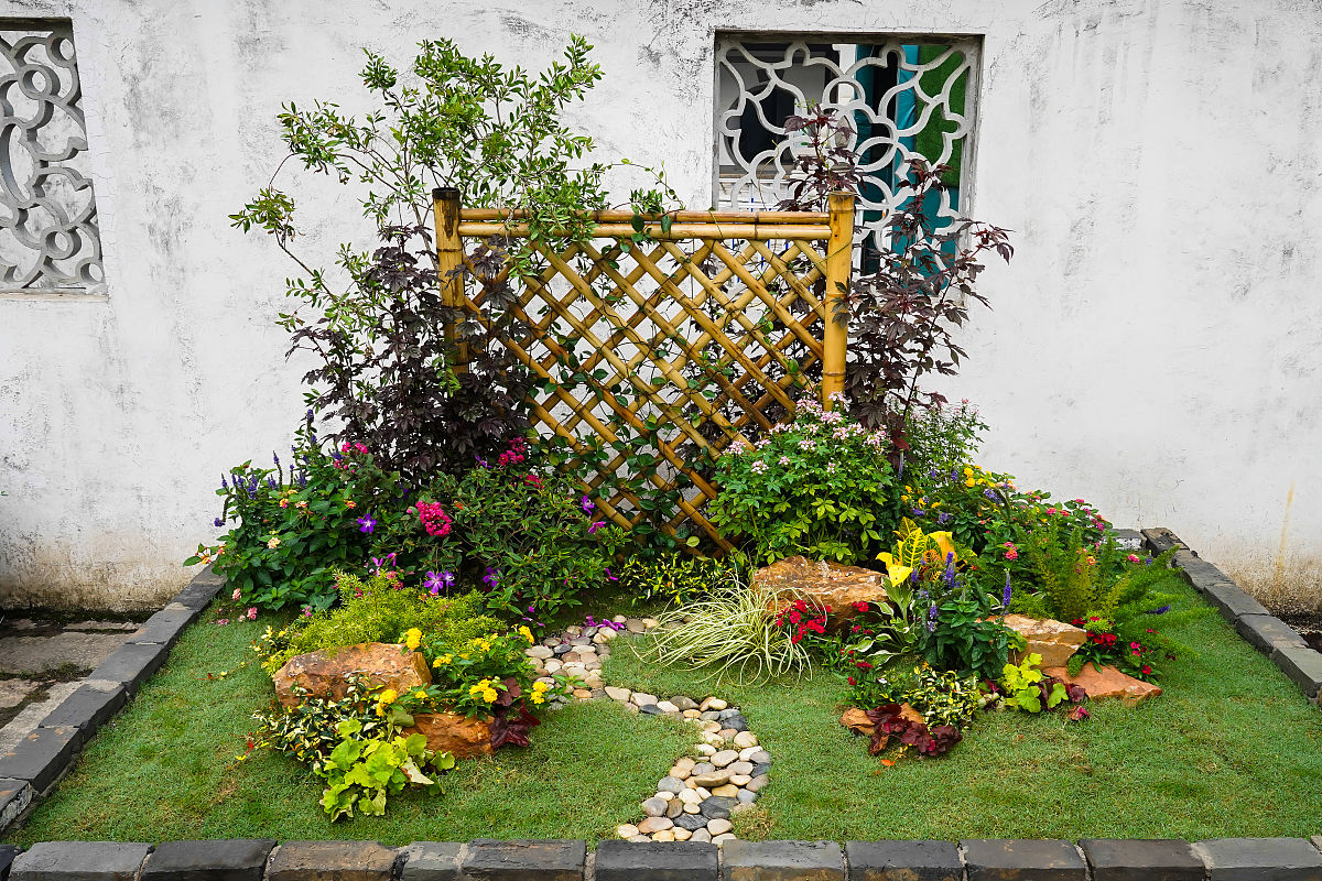 郑州大学生庭院设计：春日花海植物配置方案