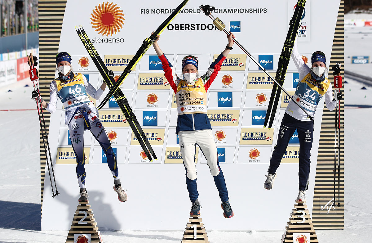 2021年3月2日,德国,2021北欧滑雪世界锦标赛3月2日赛况.oberstdorf, g