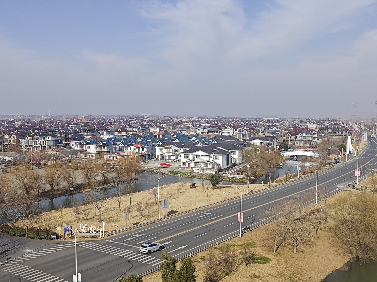 2026年1月9日,江苏泰州,兴化千垛景区冬季风光.该景区