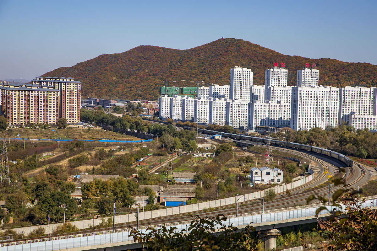 2021年10月15日,吉林省吉林市,美丽秋色.