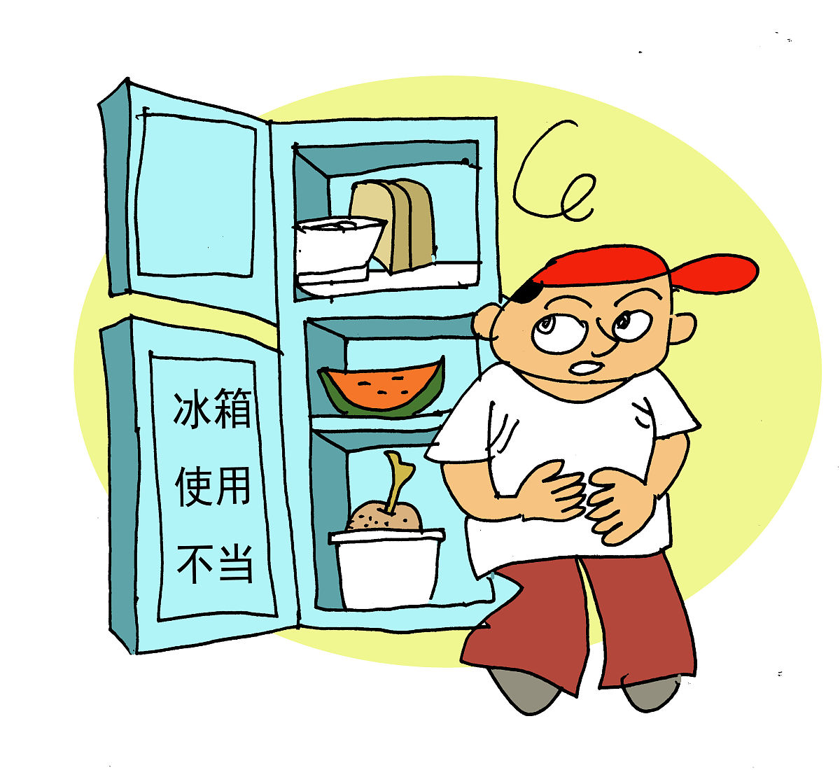 写一份公共冰箱使用约定书