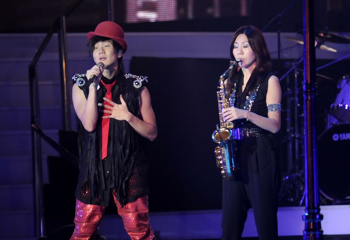 2010年8月21日,北京,林俊杰的世界巡回演唱会"i am"登陆首都体育馆.林