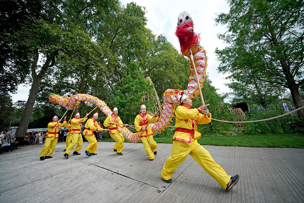 当地时间2021年9月20日,英国伦敦,切尔西花展在对媒体开放.今年切尔西