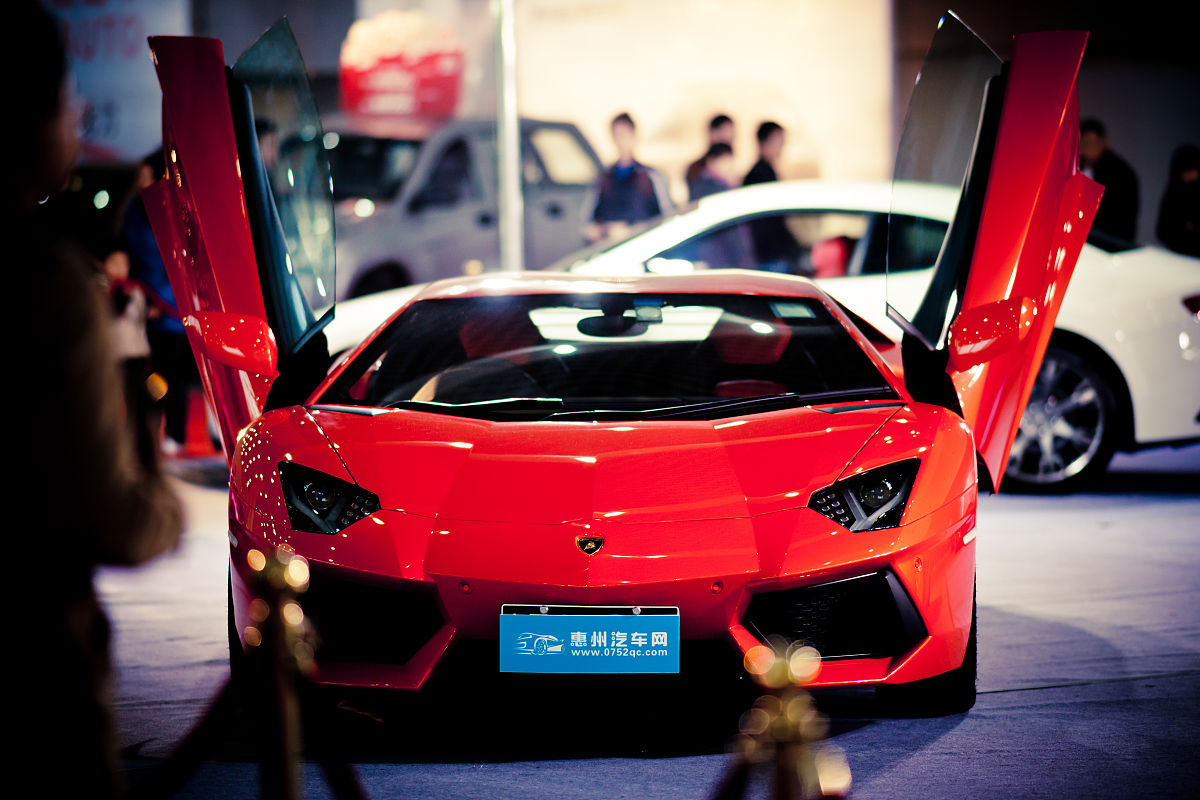 兰博基尼-aventador lp700-4 红色版本  +++_+++惠州,超跑,法拉利,兰