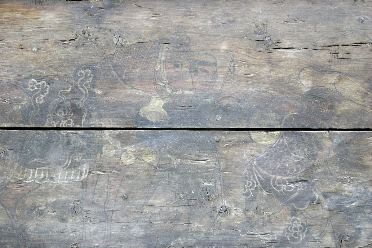 2008年08月12日 <strong>契丹</strong>车马出行图木板画,辽代,内蒙古赤峰市征集,内蒙古