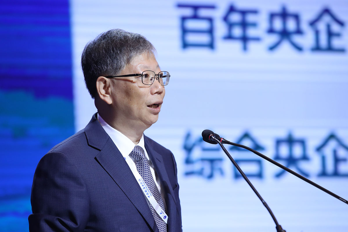 2019年7月11日,浙江宁波,招商局集团有限公司总经理付刚峰作演讲.当天