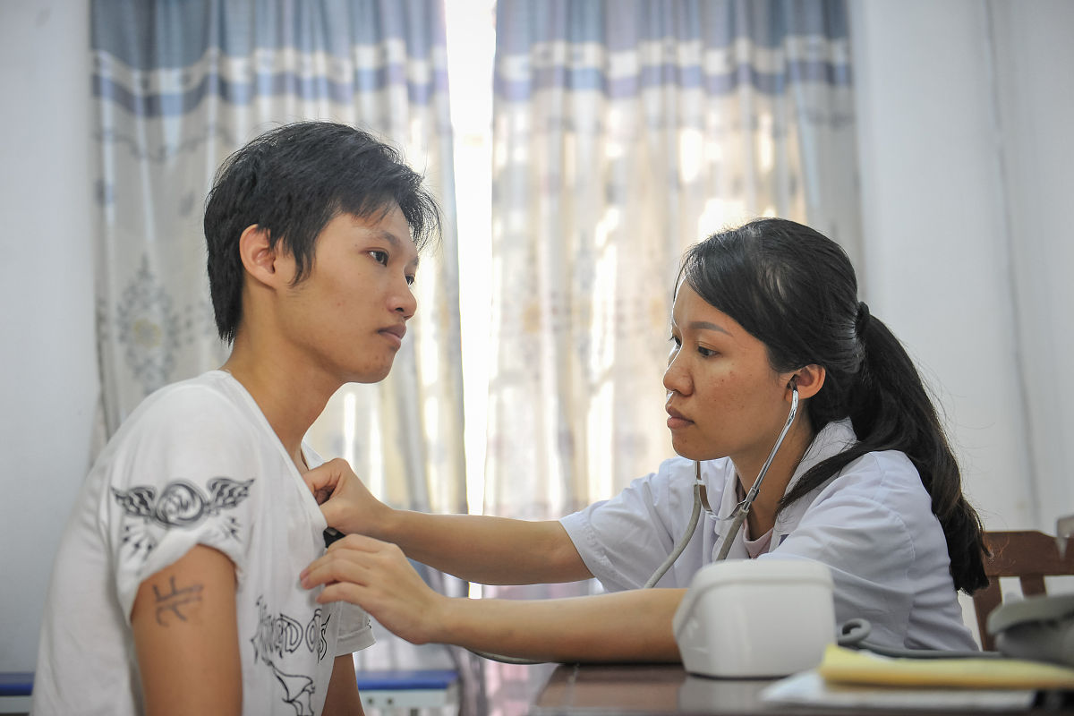 2019年8月13日,位于海南省白沙黎族自治县南开乡卫生院,全科医生潘红