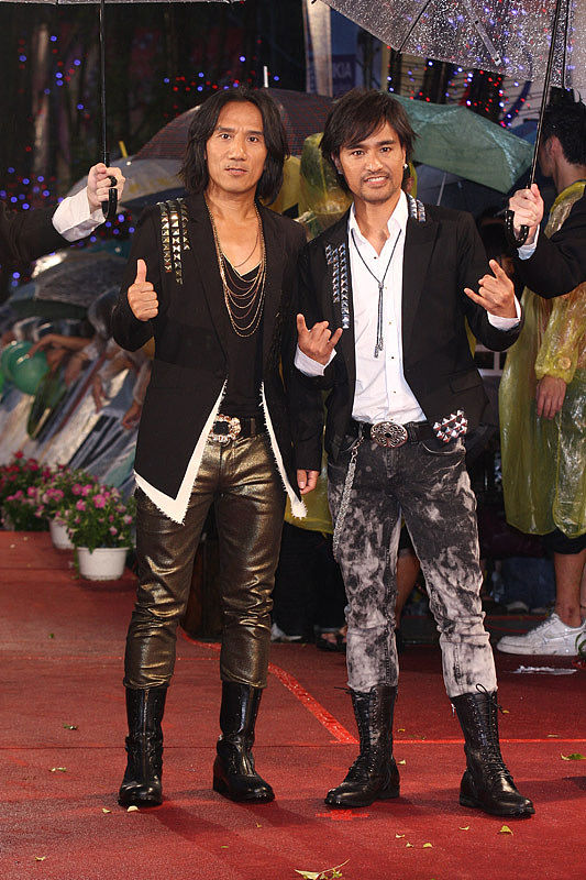 2010年6月26日讯,台北,第21届台湾金曲奖.  动力火车亮相 再度入围最