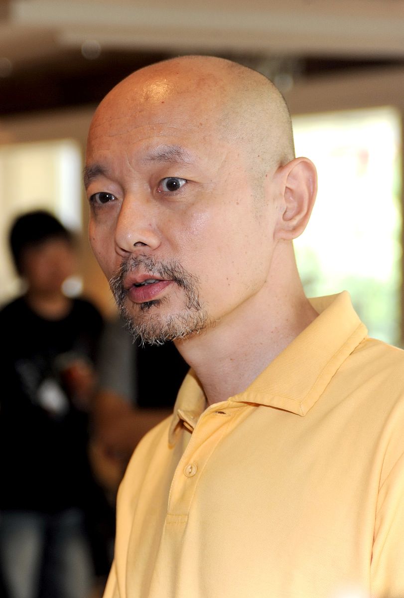 2009年7月1日,北京,电影《气喘吁吁》海报揭幕及官网启动仪式正式举办