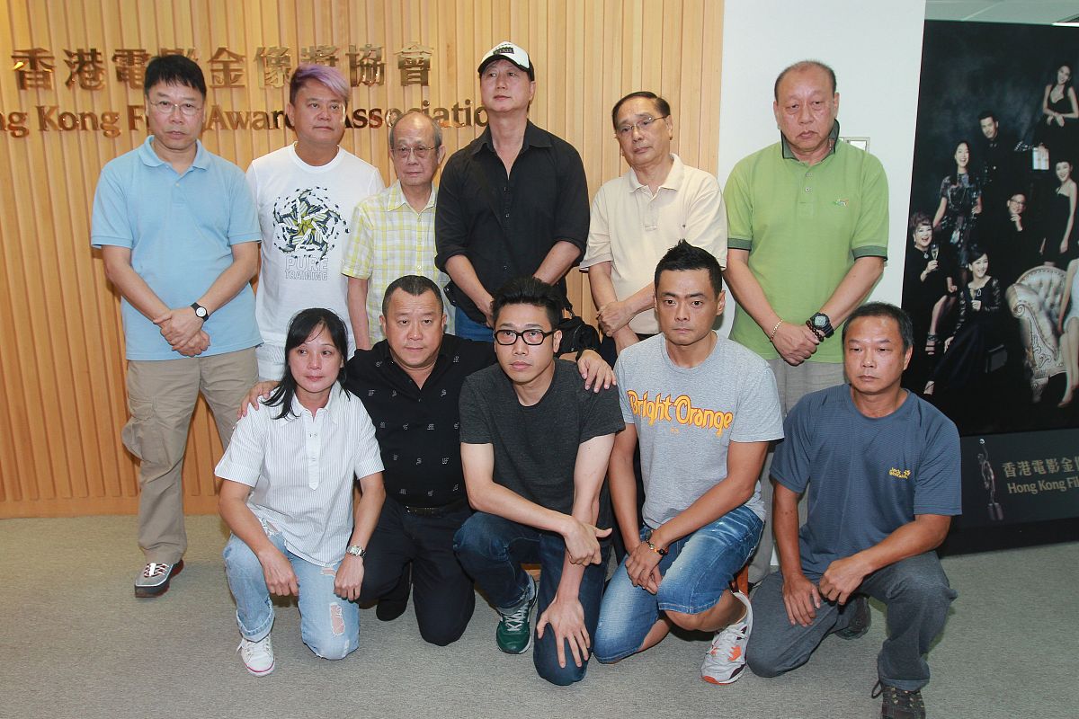 2013年6月27日,香港,一代洪拳宗师刘家良丧礼治丧委员会举行媒体见面