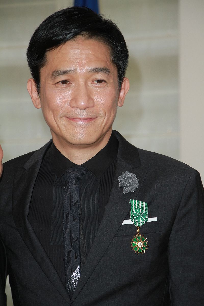 2015年6月8日,香港,"法国艺术与文学军官勋章"颁赠仪式. , 梁朝伟