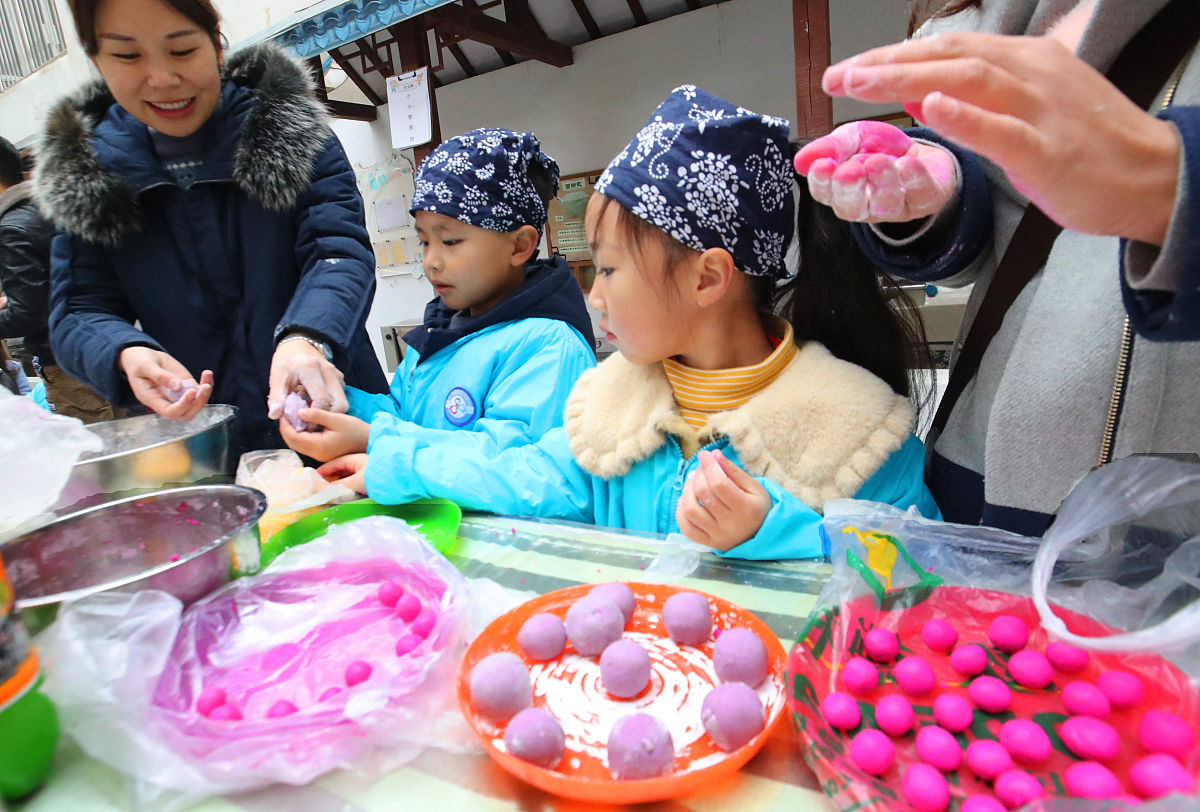 幼儿园实践体验传统美食工艺