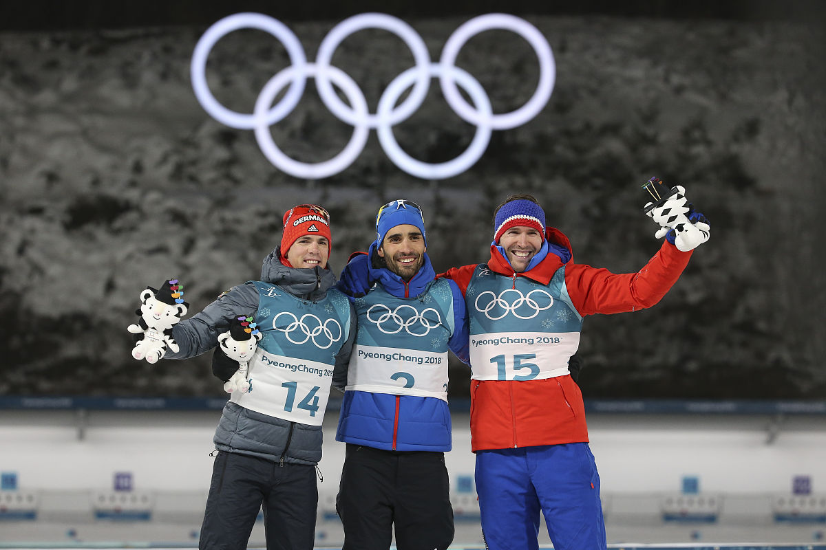 pyeongchang-gun, south korea - february 18: silver medalist simo