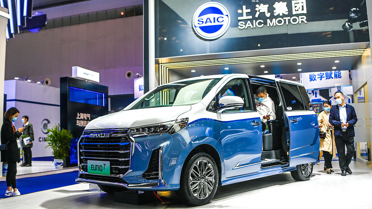 商业配图:汽大通euniq7新能源汽车