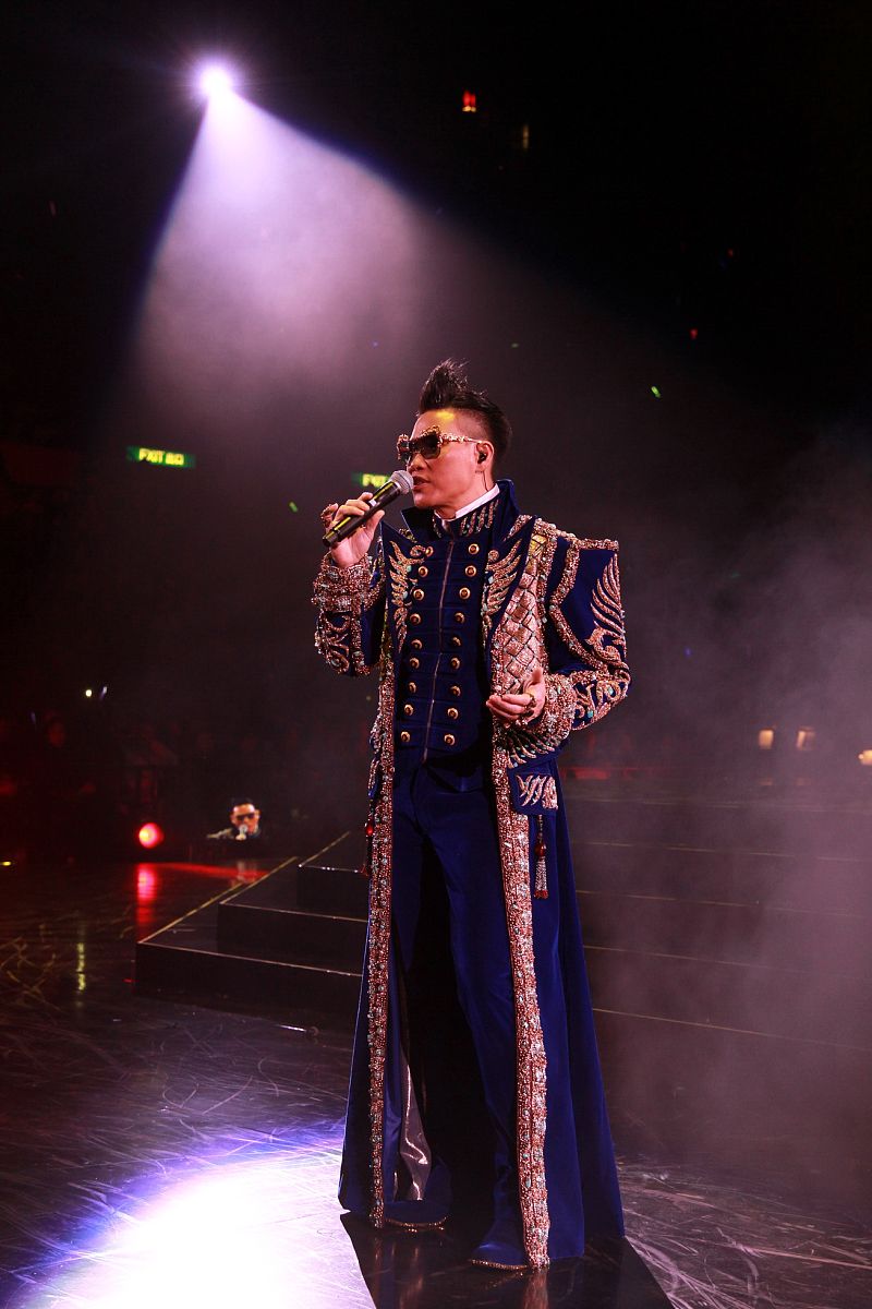 2013年2月14日,香港,情人节the big four大家利事世界巡回演唱会尾场.