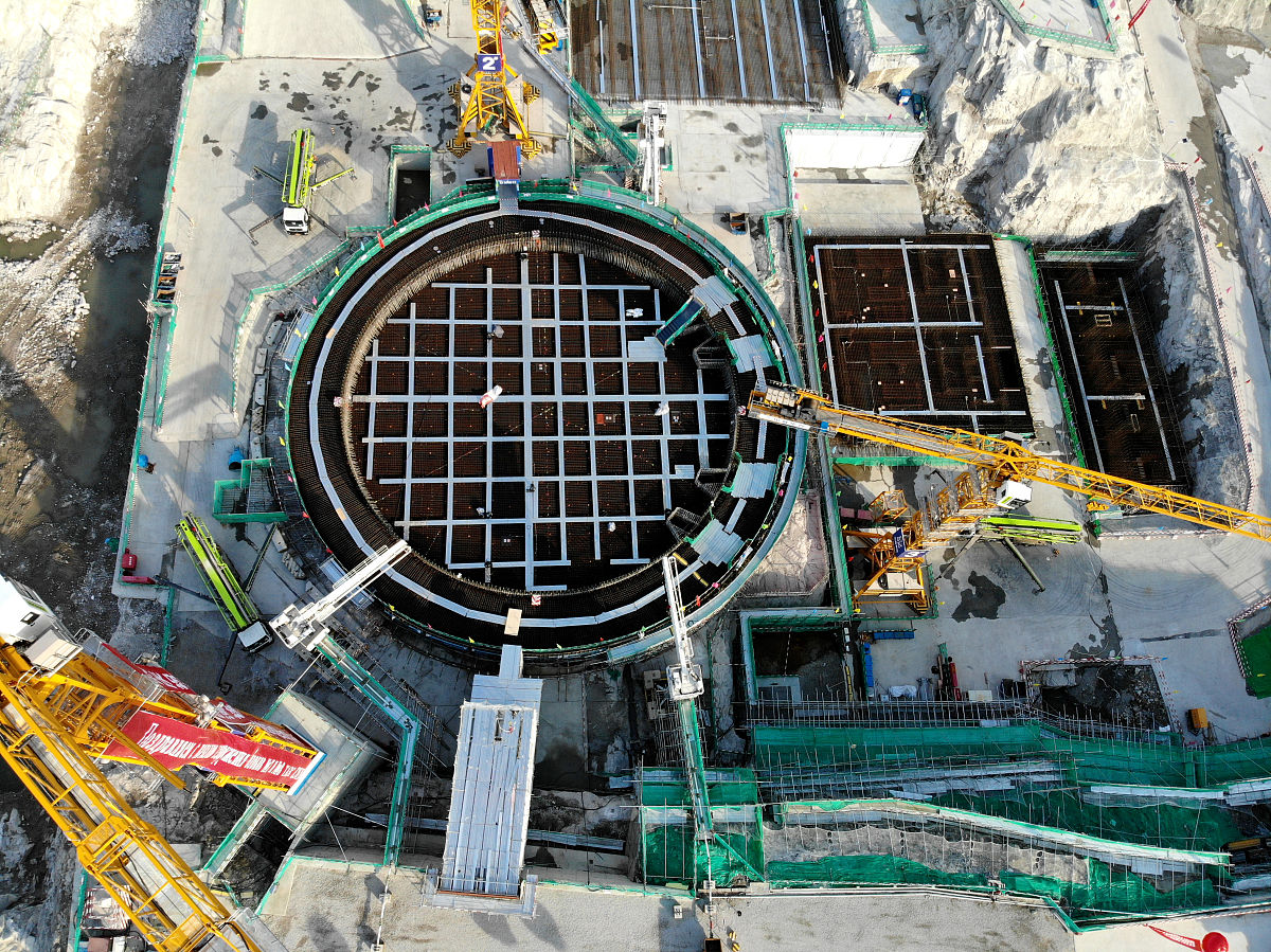 核电站穹顶拼装：高效精确的施工方法