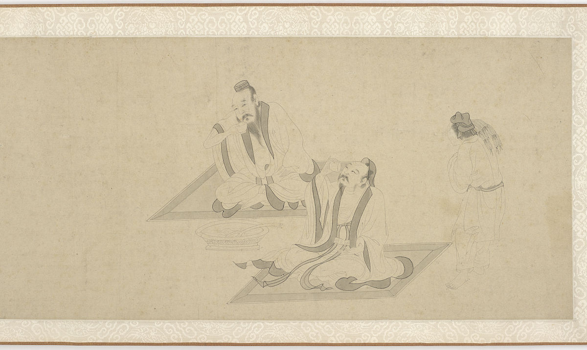 scenes from the life of tao yuanming (part 1), ming dynasty, 136