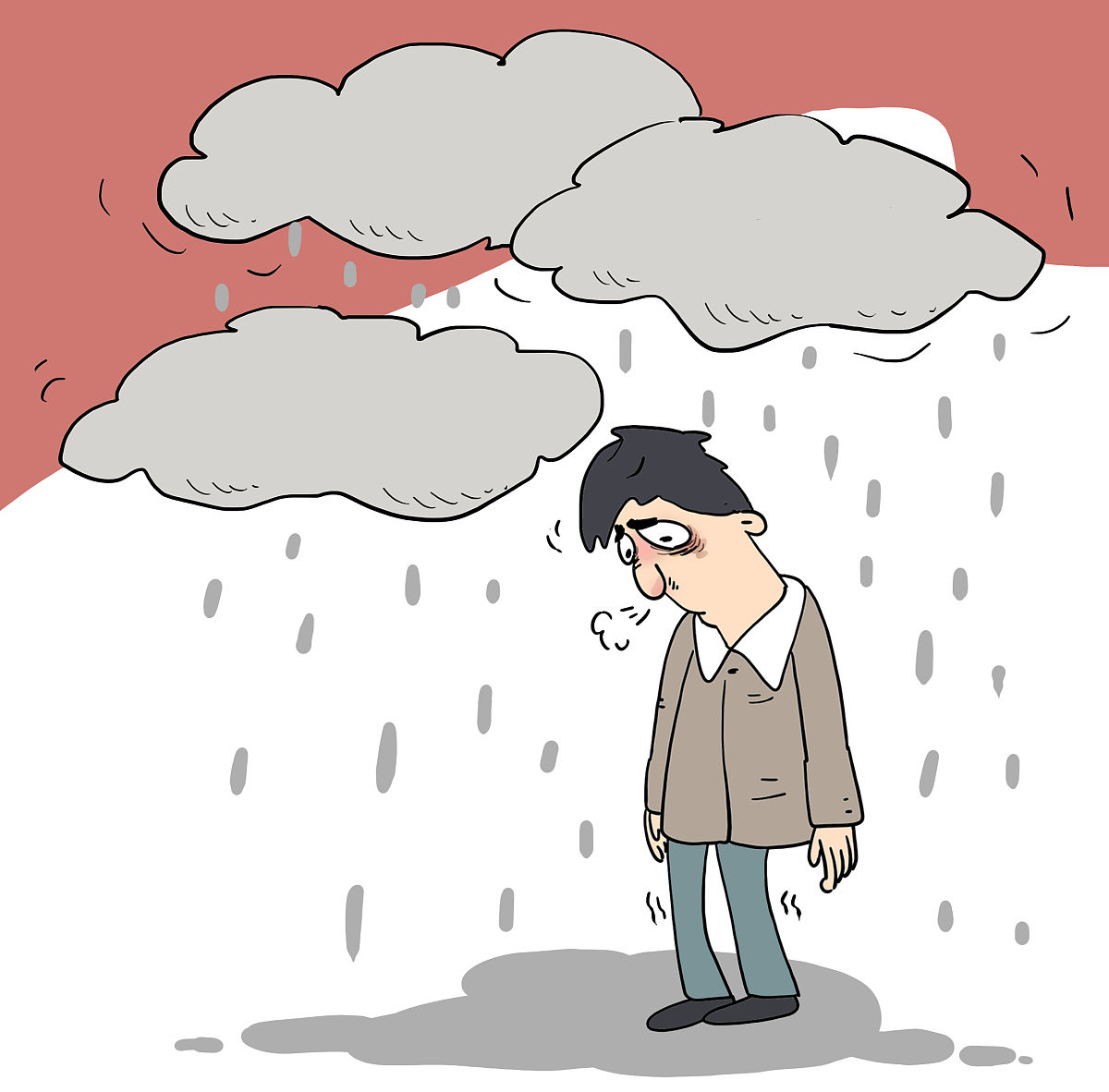 最近天气都这样阴晴不定。以上内容幽默回复