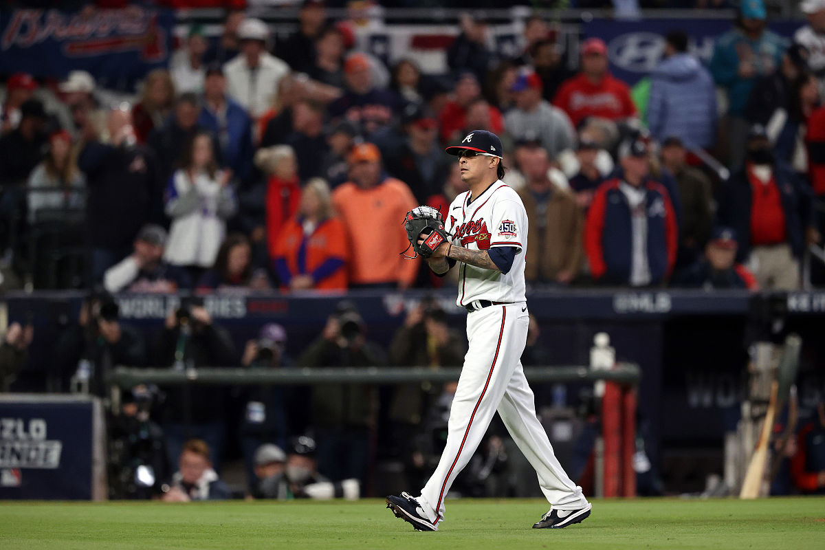 2021年10月31日,美国,2021mlb世界大赛g5,亚特兰大勇士vs休斯顿太空人