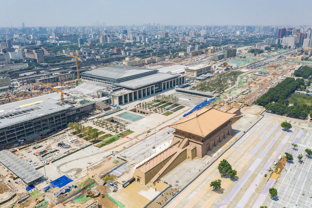 西安高铁东站工程进展：预计2021年建成，规模达20万平方米