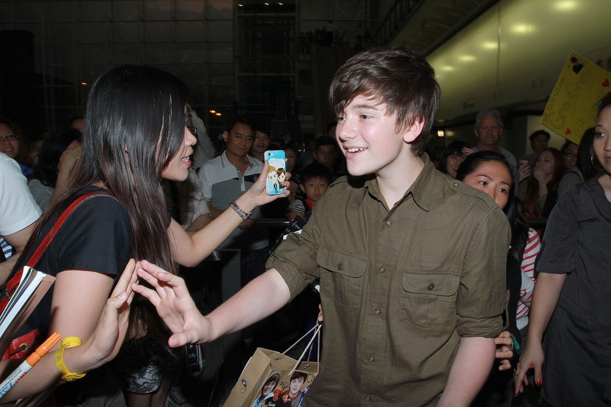 2012年4月28日,香港,天才神童,lady gaga师弟格雷森·蔡斯greyson cha