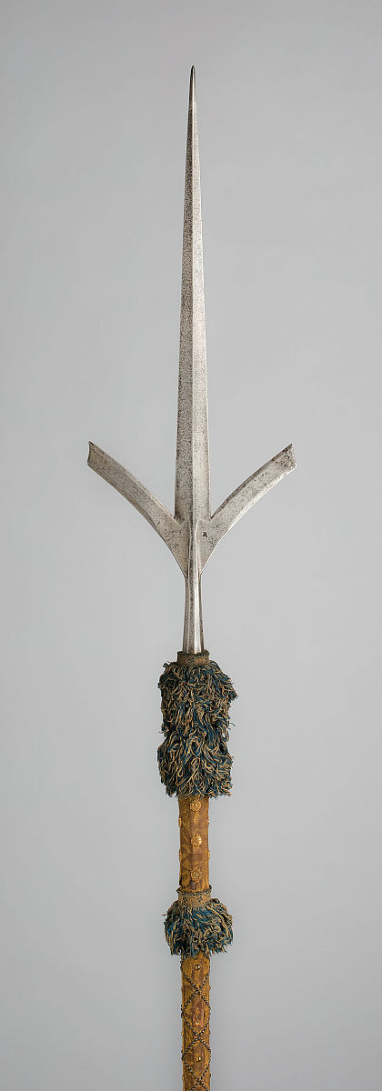 friuli spear, italy, 1540/60. artist unknown. (photo by heritage