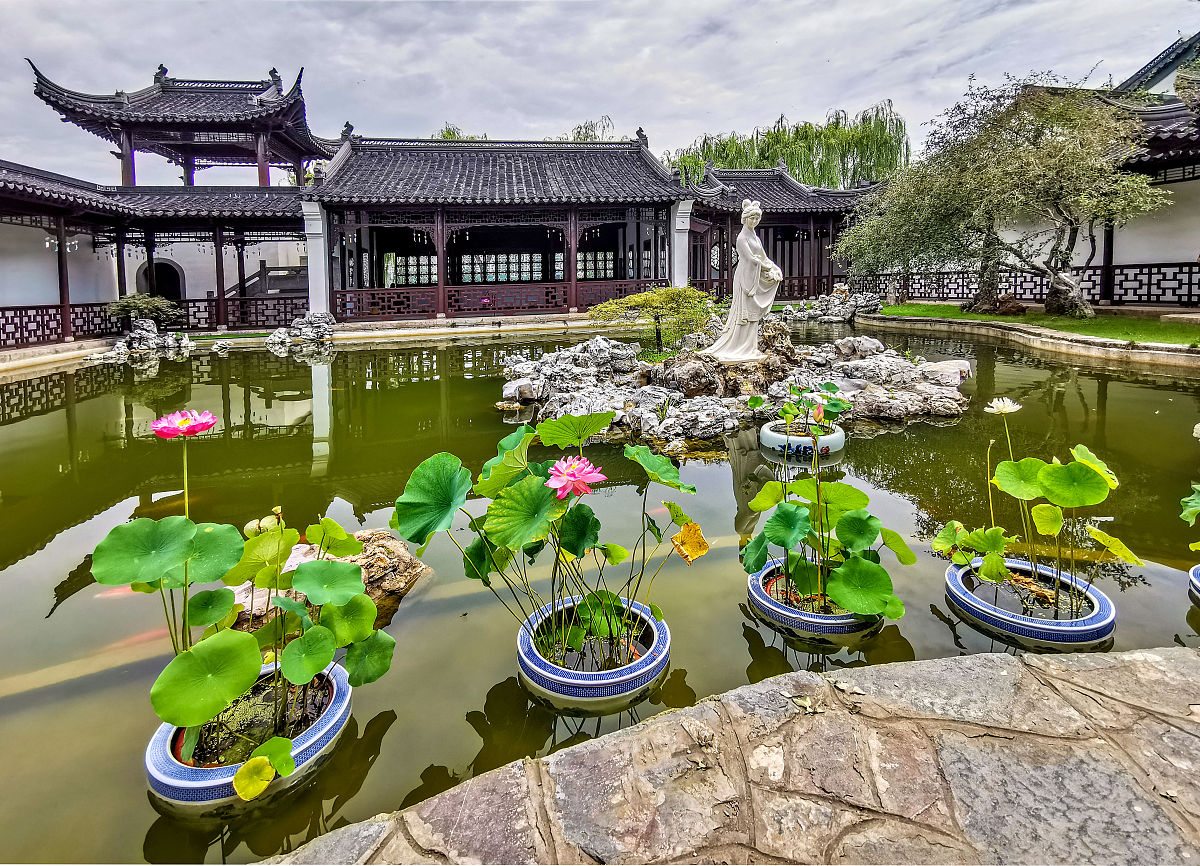 成都芙蓉园：300字写景作文，感受诗情画意
