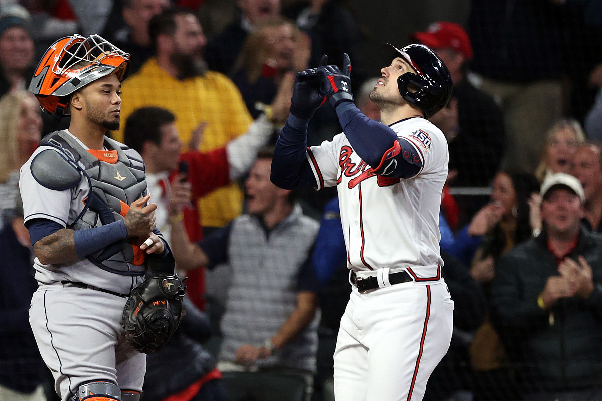 2021年10月31日,美国,2021mlb世界大赛g5,亚特兰大勇士vs休斯顿太空人
