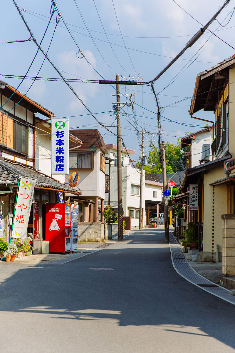 2019年6月20日,日本京都,宇治街景. 宇治位于日本京都府南部,邻接京都
