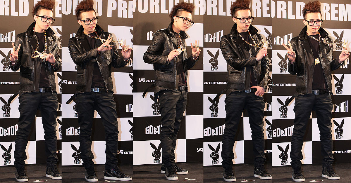 2010年12月14日,首尔,bigbang成员举行了新专辑《gd&top》网络新闻发