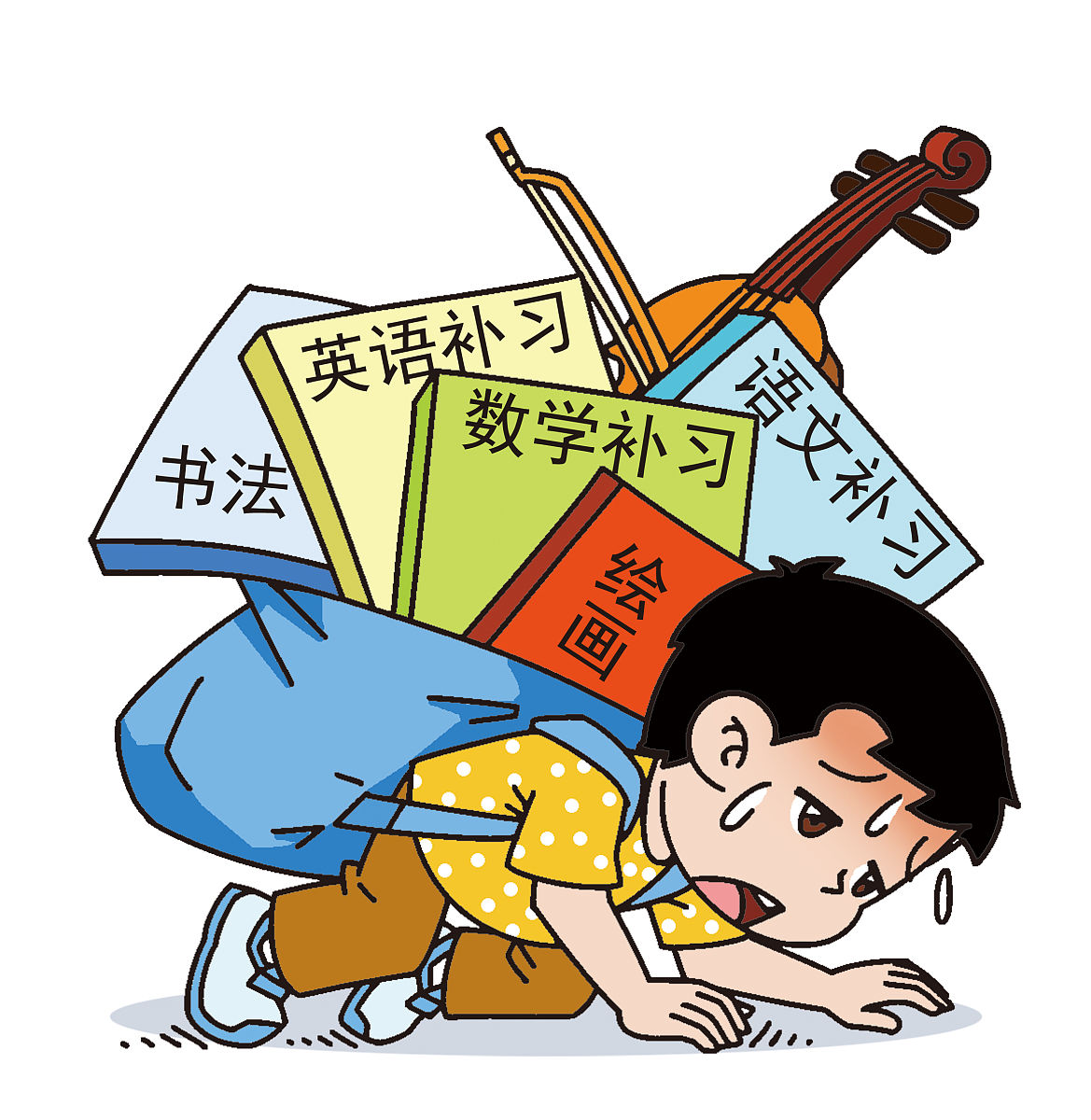 按照论文文献综述的风格阐述初中生的主观幸福感与学业压力负相关100字