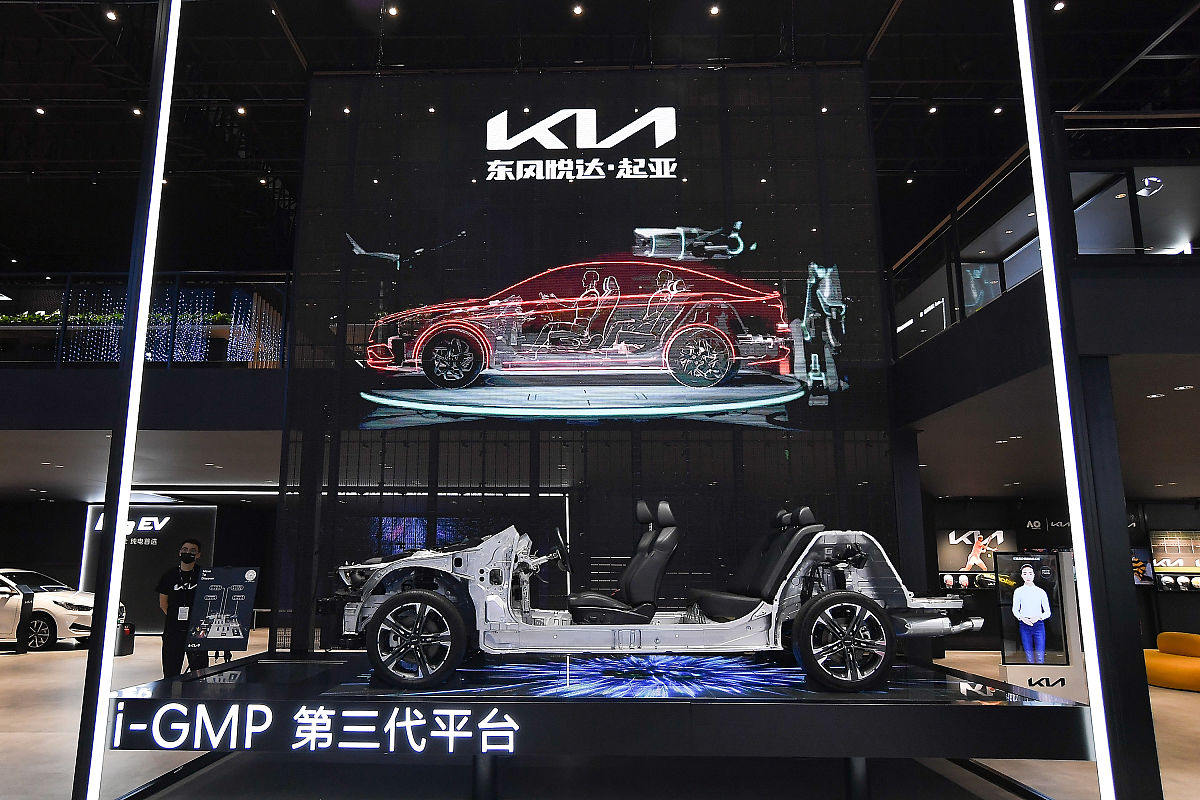 2021年4月20日,上海车展持续,展出大量型号车辆.shanghai, china - ap