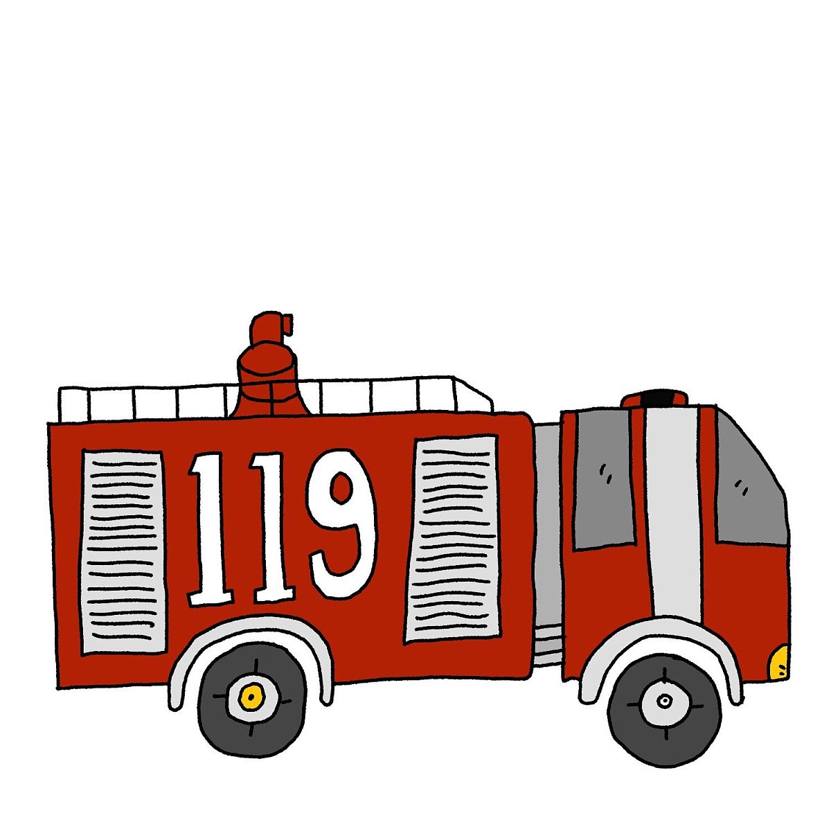 消防车英雄救火：大卡车着火惊险故事