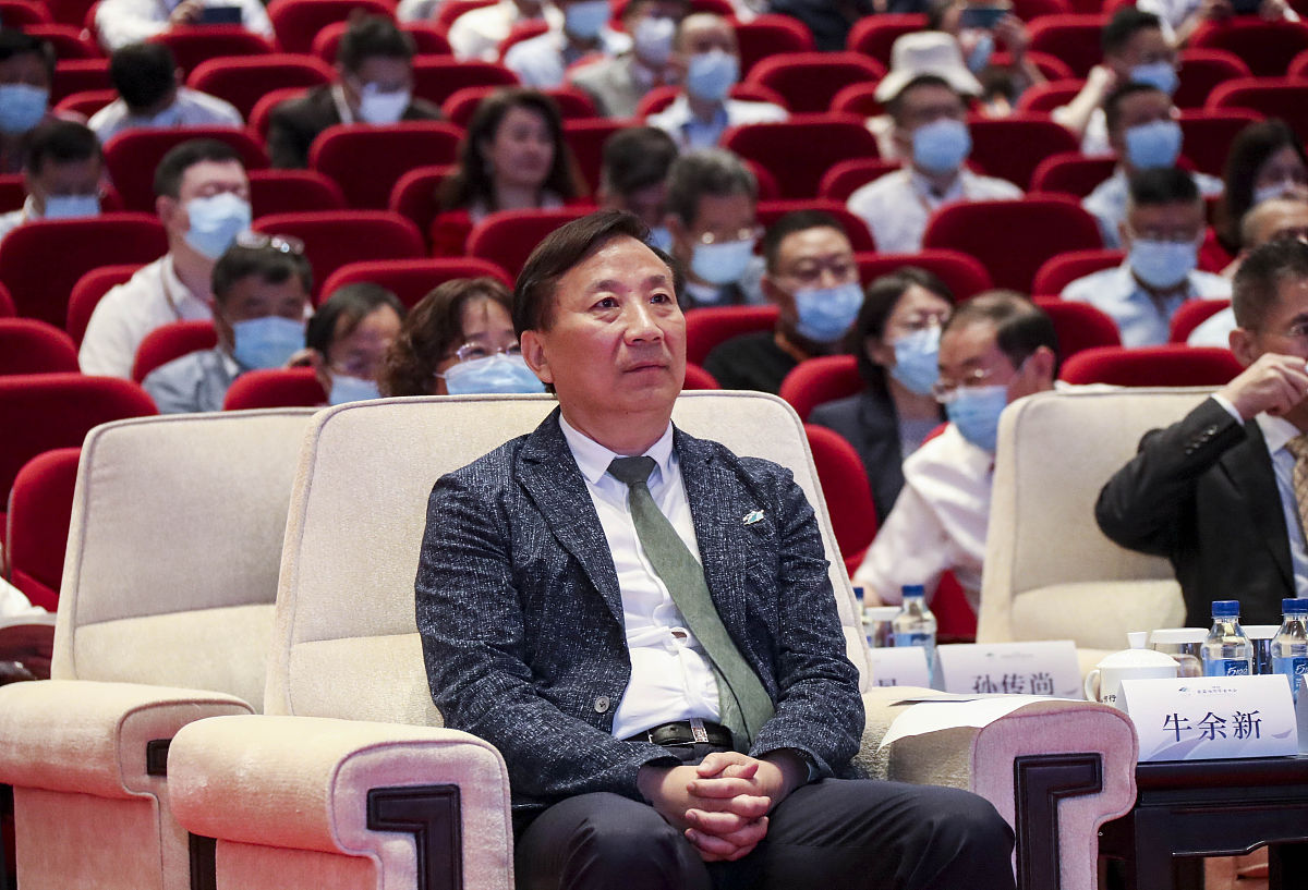 2021年6月9日,江苏淮安,首届淮河华商大会.益海嘉里集团副总裁牛余新.