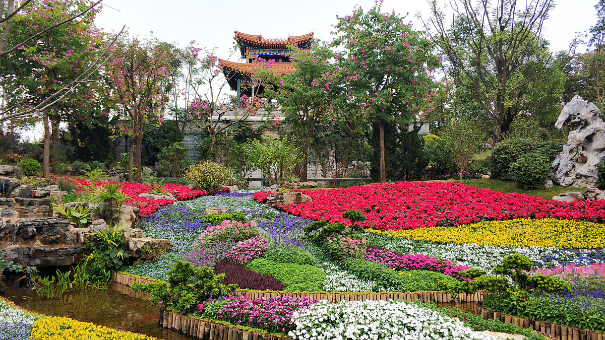 花卉古建筑主题旅游路线的优势