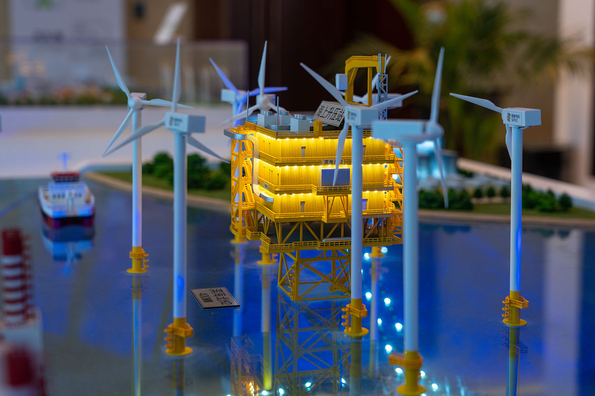 2021年中国海上风电装机容量统计：2,218.5兆瓦