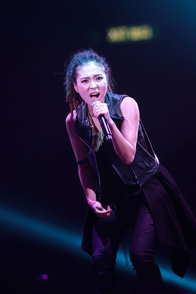2014年11月11日,香港,《2014中国好声音香港演唱会》在红馆举行.