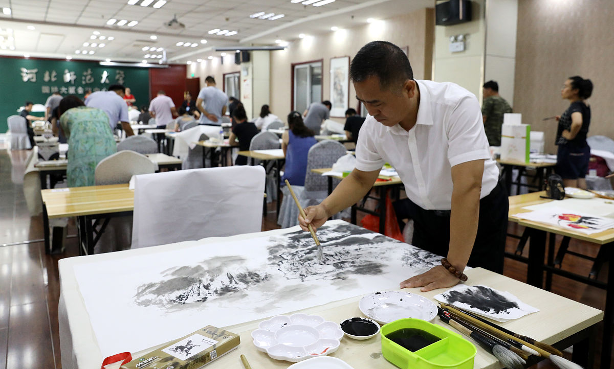 2019年08月15日,石家庄,在河北省第九届"校外教育杯"教师专业素质比赛