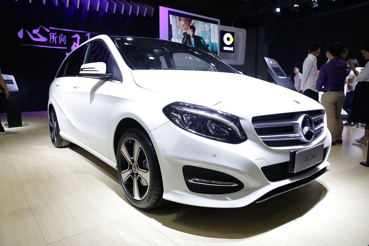 2018年10月2日,2018年西安十一车展,奔驰 e-class coupe.