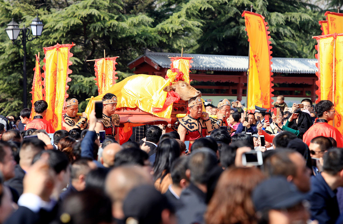 陕西省西镇吴山祭祀过程仪式资源