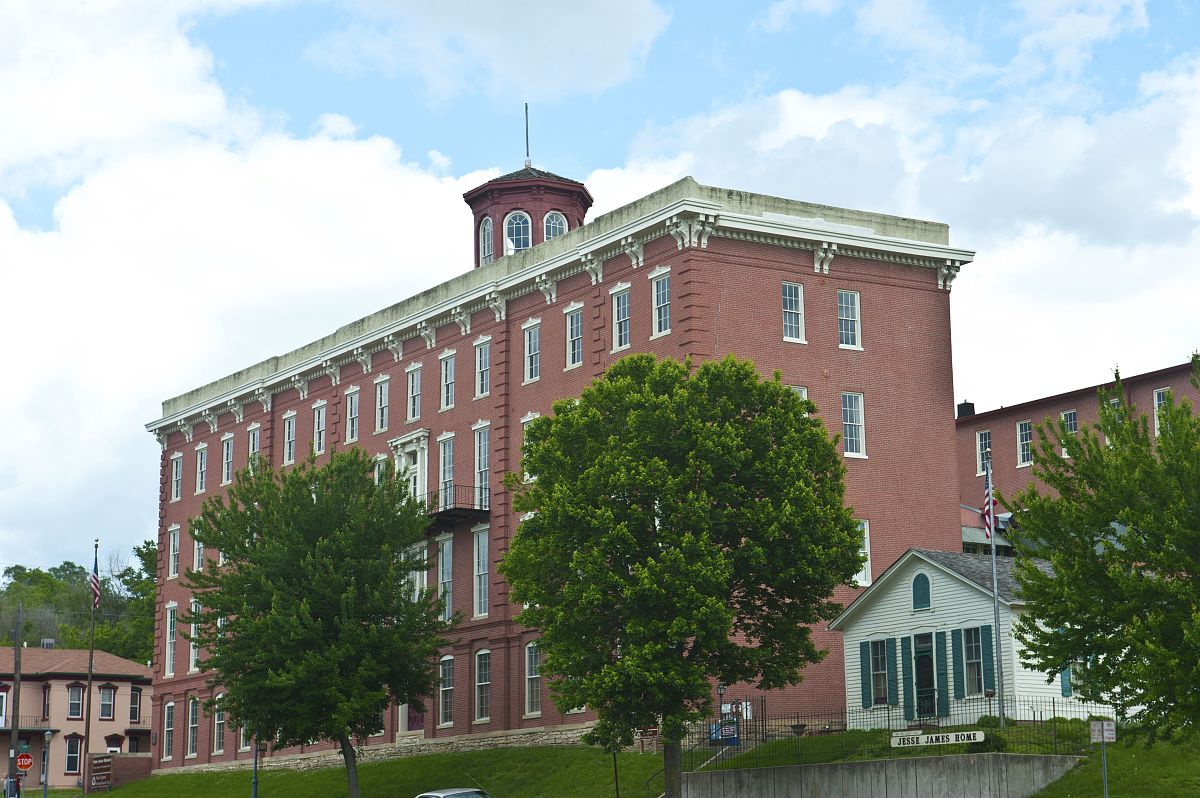 north america, usa, missouri, st. joseph, patee house museum and