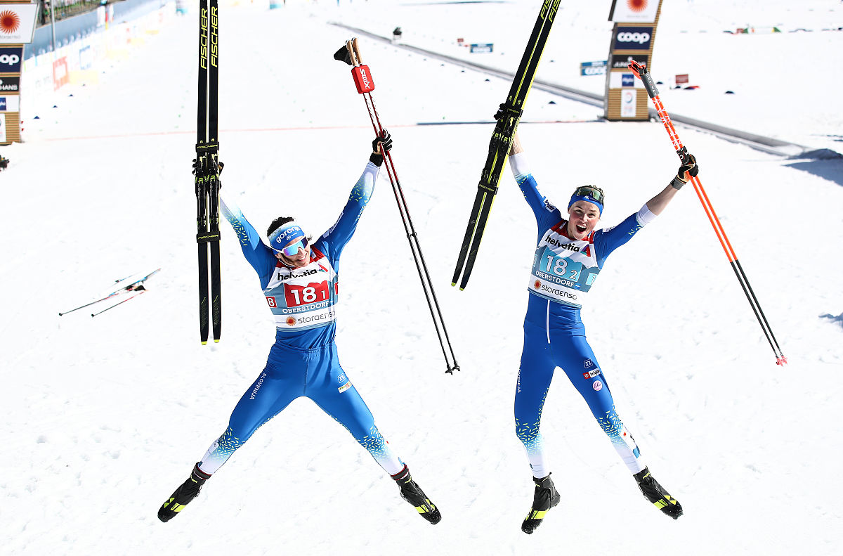 2021年2月28日,德国,2021北欧滑雪世界锦标赛2月28日赛况.oberstdorf,