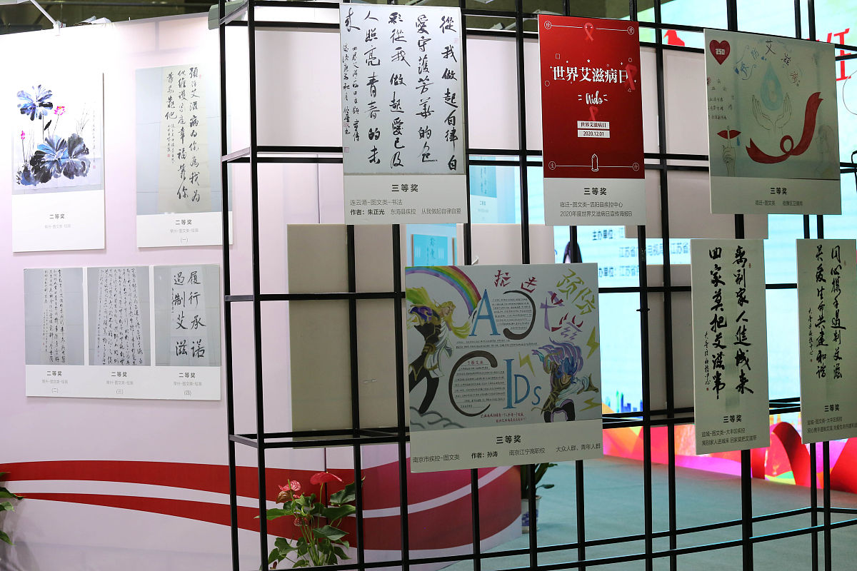2020年12月1日,南京图书馆,江苏全省各界推荐的435幅书法,图片,卡通等