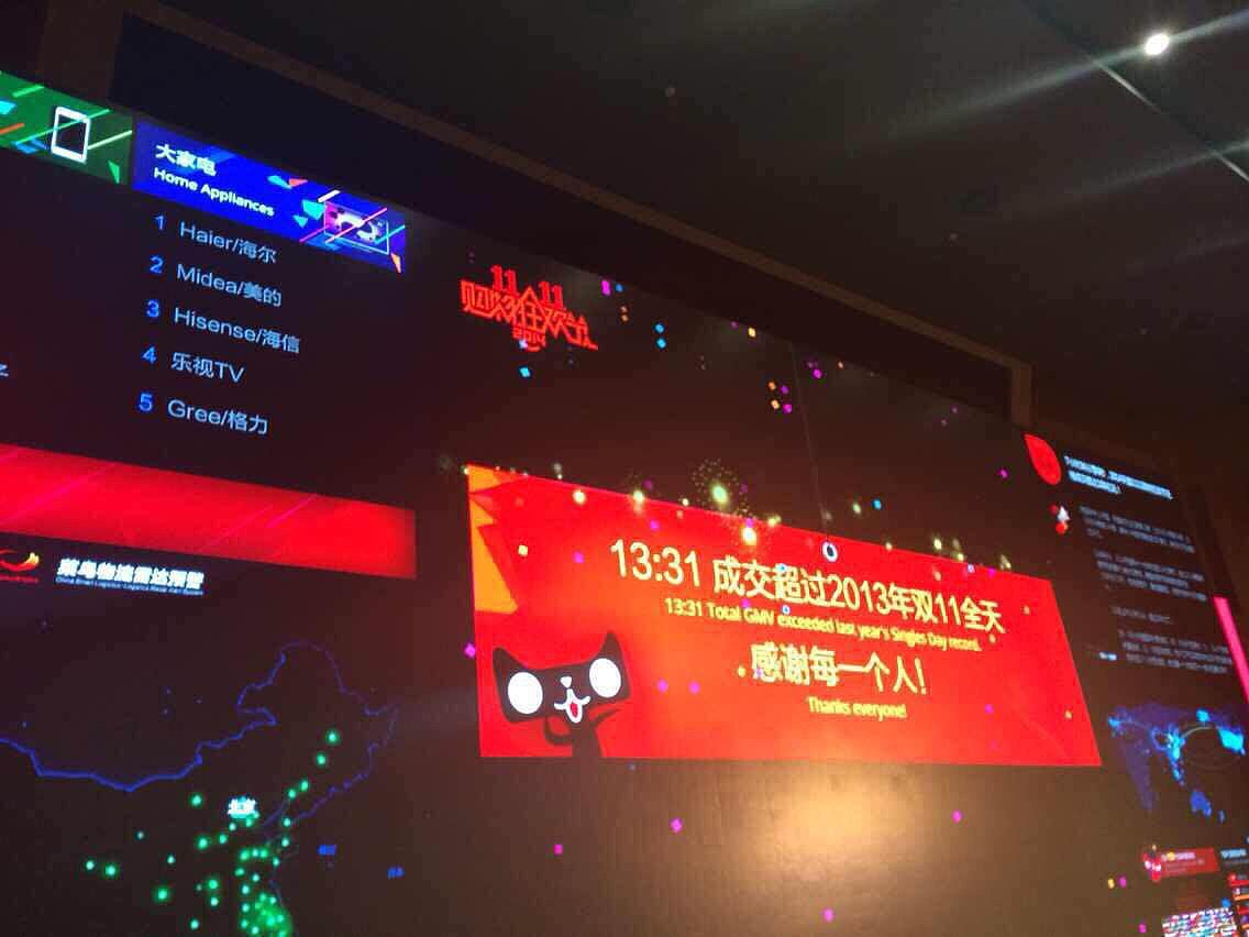 2014年11月11日,浙江省杭州市,央视财经《对话》现场.