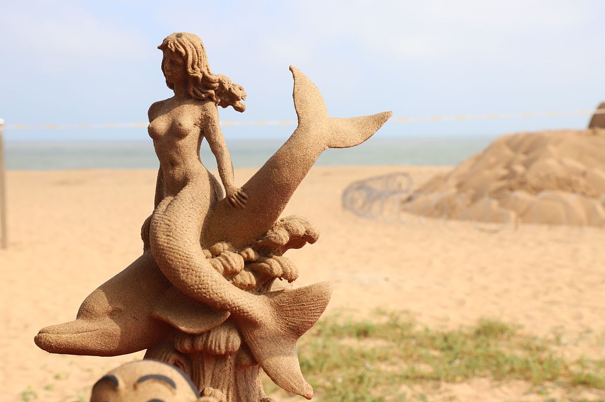 游玩 烟台市 孤独的鲸 景点 写一篇游记