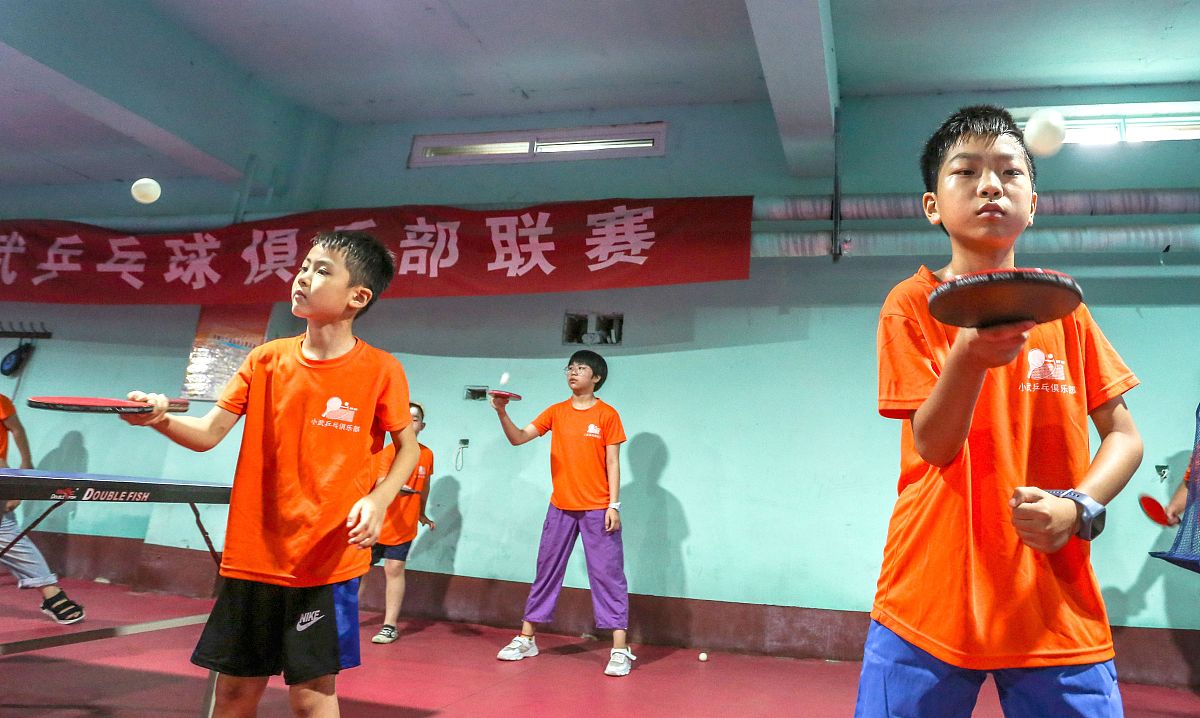 乒乓球比赛活动小学探究活动
