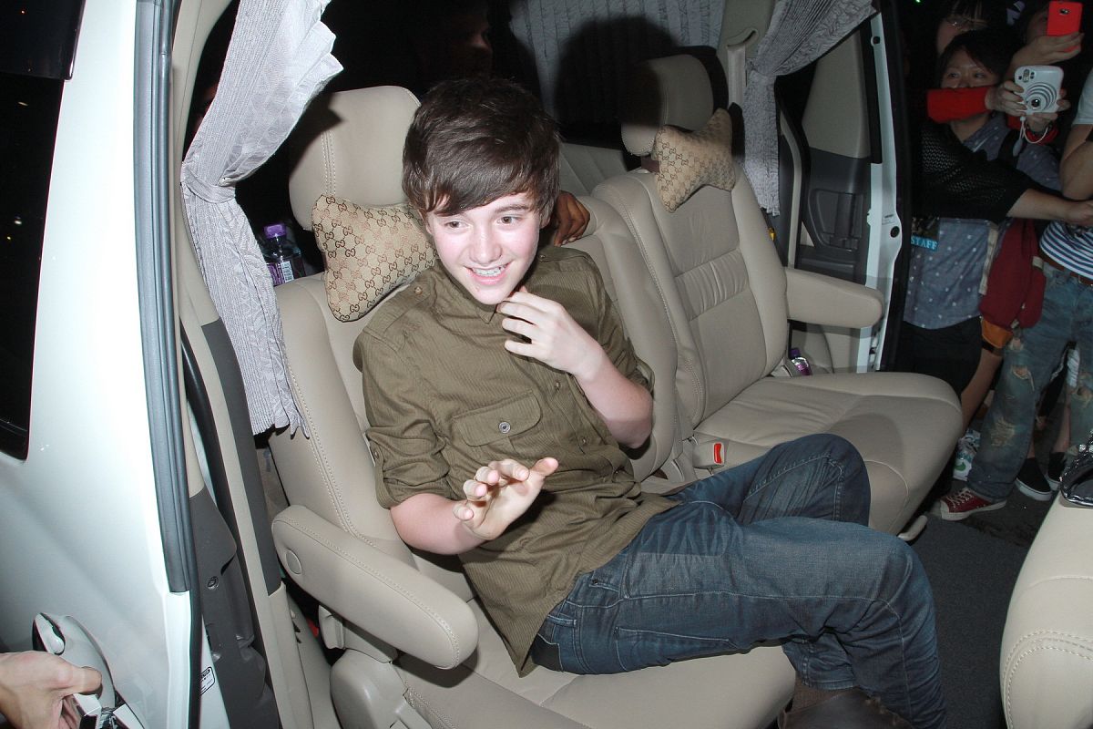 2012年4月28日,香港,天才神童,lady gaga师弟格雷森·蔡斯greyson cha